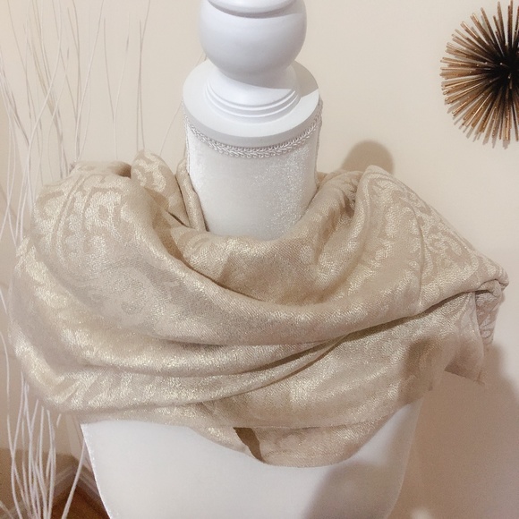 INC Brocade Jacquard Wrap With Tag - Picture 4 of 6